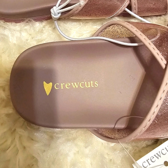 NWT- Crewcuts Girls Sandals- Size 9 - Picture 4 of 5